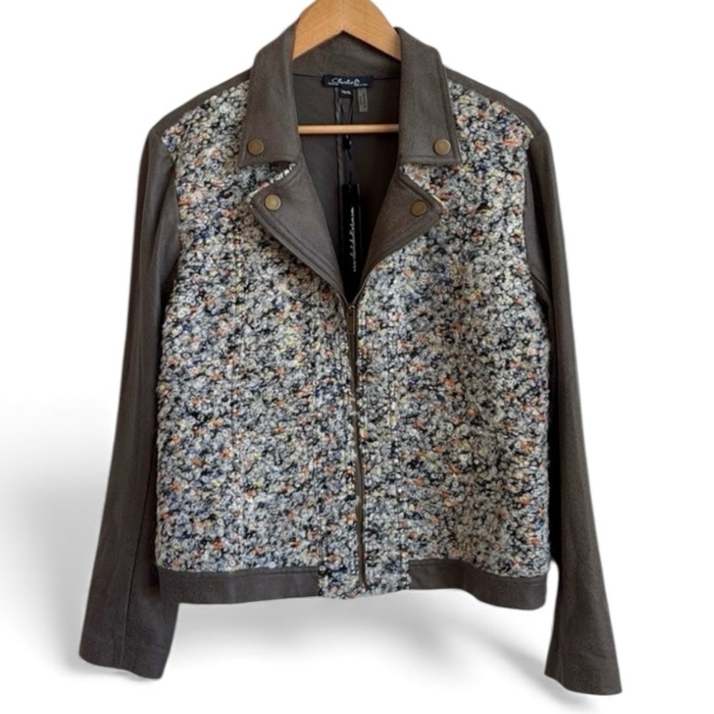 Charlie B Moto Jacket XL NEW